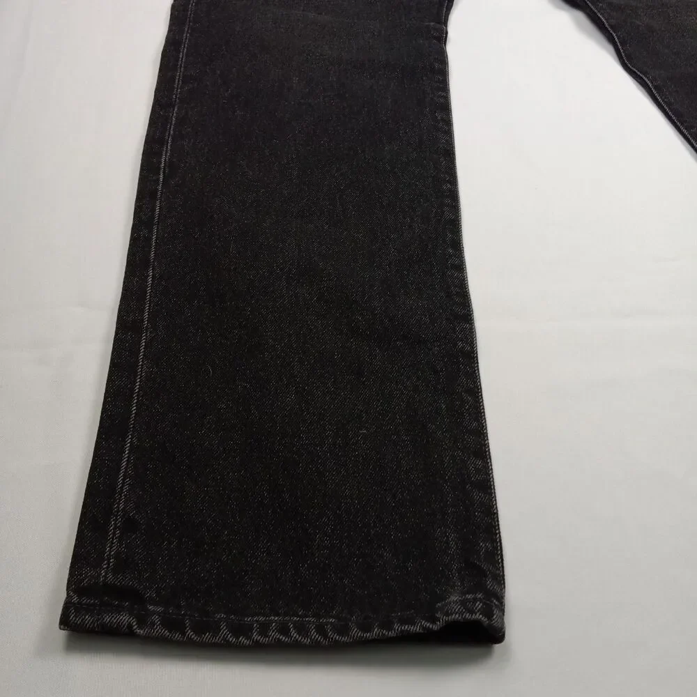 AYR Jeans Mens 34 x 32 The Normie Straight Leg Inky Black Premium Denim NWOT